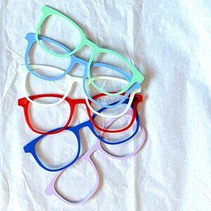 Set of 6 3D Printed Reese Magnetic Pair Eyewear Toppers-New!
